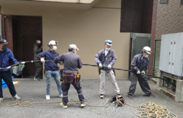 高圧ケーブル引替え工事