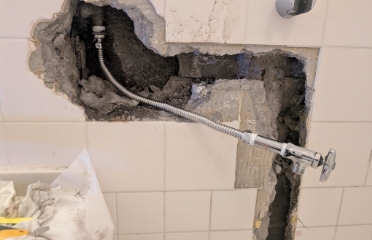 シャワー栓配管更新工事