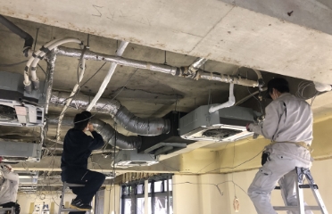 空調機更新工事