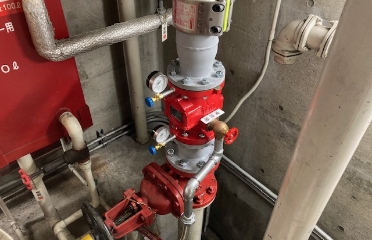 スプリンクラー設備アラーム弁交換工事