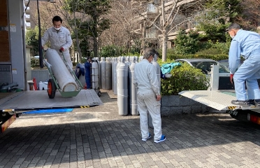 粉末消火設備更新工事