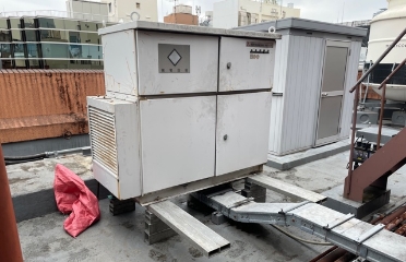 自家用発電機更新工事